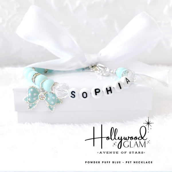 Ave. of the Stars Hollywood Glam Pearl Dog Necklace