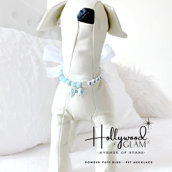 Ave. of the Stars Hollywood Glam Pearl Dog Necklace