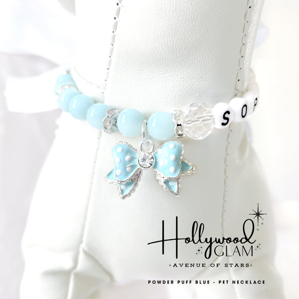 Ave. of the Stars Hollywood Glam Pearl Dog Necklace