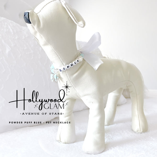 Ave. of the Stars Hollywood Glam Pearl Dog Necklace