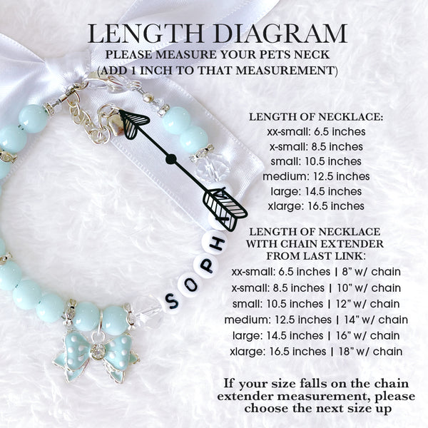 Ave. of the Stars Hollywood Glam Pearl Dog Necklace