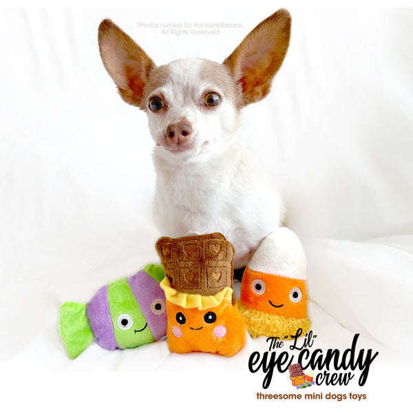 Eye Candy Trio Mini Dog Toys