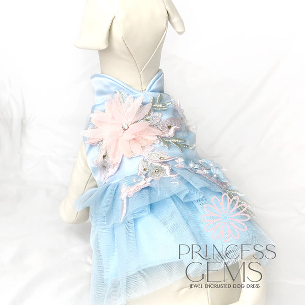 Princess Formal Wedding Dog Dress for Small Dogs