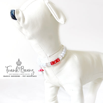 My Little Magical Shroom Dog Necklace Dog Collar Cat Necklace