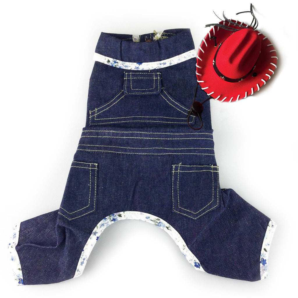 Amazon.com : DOGGYZSTYLE Small Dog Hoodie Clothes Cute Stripe Shirts Denim  Jumpsuit One-Piece Outfit for Small Medium Dogs Cats Boy Girl Chihuahua  Blue Jeans Overalls Puppy Costume (Blue,XL) : Pet Supplies