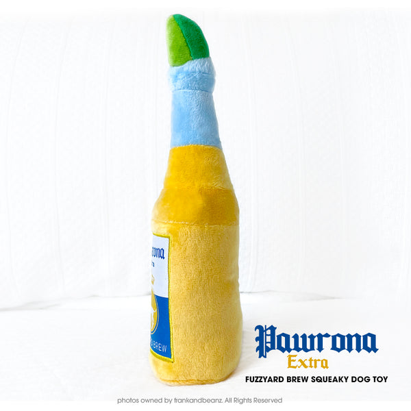 Pawrona Cerveza Bottle Squeaky Dog Toy