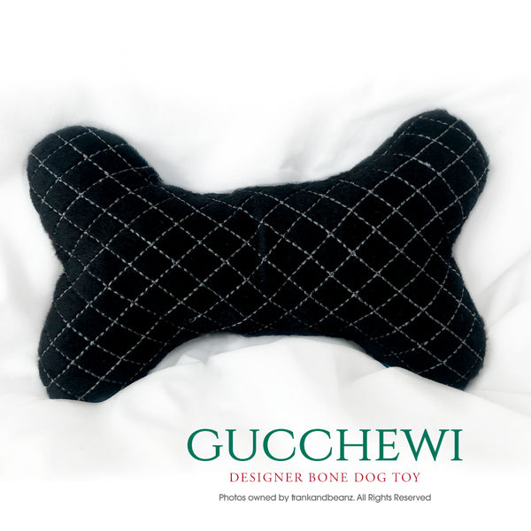 Tour of Italy Gucchewi Bone & Ball Designer Dog Toy