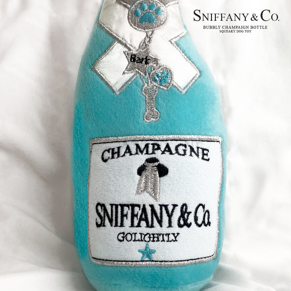 Sniffany's Bubbly Champaign, Squeeky Dog Toy
